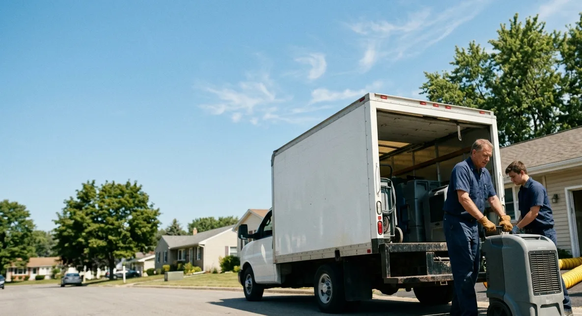 Water Damage Cleanup in Newton, IA near me